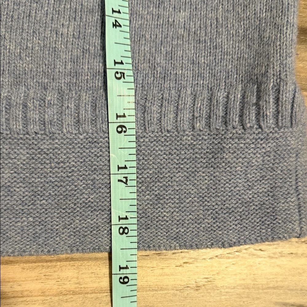 Madewell Clemence Cropped Cardigan Women’s Sz. S Cornflower Blue Wool Blend - Picture 5 of 8